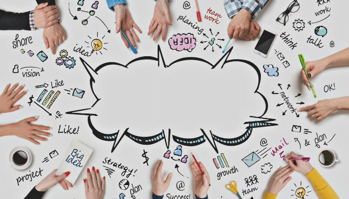 Áp dụng kỹ thuật Brainstorming. (Ảnh: Sưu tầm Internet)