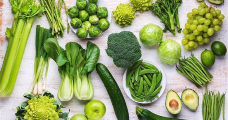 Các loại rau màu xanh thường có tính hàn (Ảnh: Sưu tầm Internet)