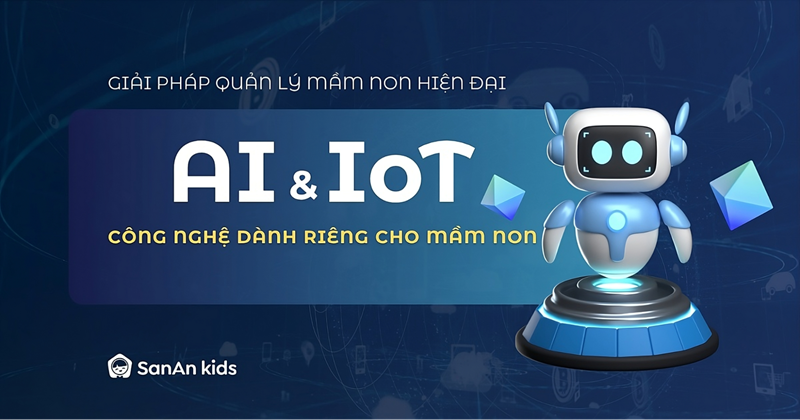 SanAn Kids - Phần mềm quản lý mầm non. (Ảnh: Sưu tầm Internet)