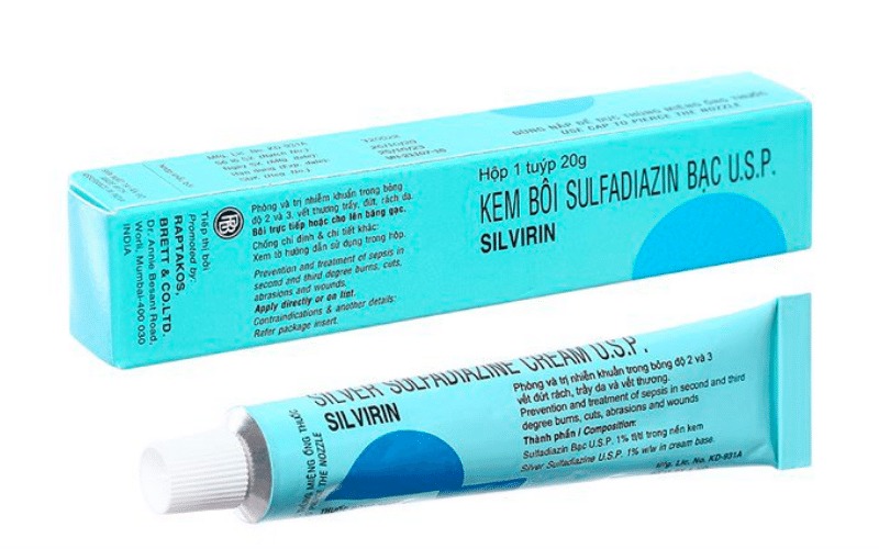 Silver sulfadiazine là một trong những kem trị sẹo được bác sĩ khuyên dùng (Ảnh: Sưu tầm internet)
