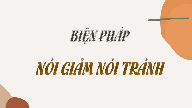 Biện pháp nói giảm, nói tránh