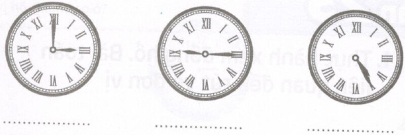 Xem giờ với đồng hồ số la mã (Nguồn ảnh: Sưu tầm internet)