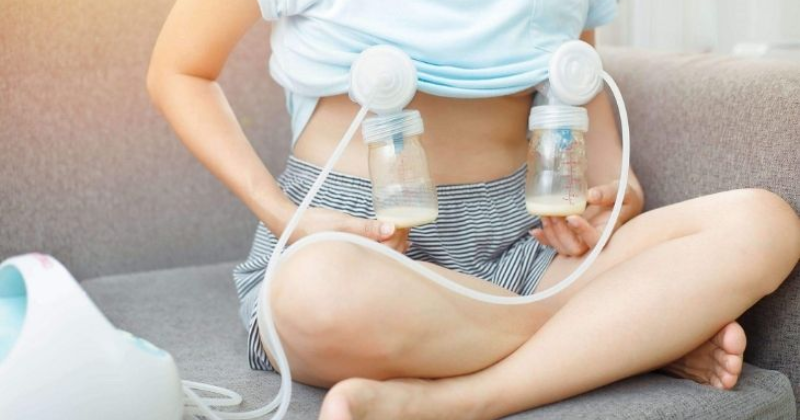 Cách hút sữa bằng máy đúng chuẩn (Ảnh: Sưu tầm Internet)