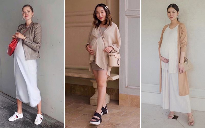 Mẹ bầu nên mặc quần áo rộng rãi, thoải mái. (Ảnh: Sưu tầm internet)