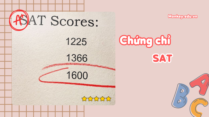 Chứng chỉ SAT. (Ảnh: Sưu tầm Internet)