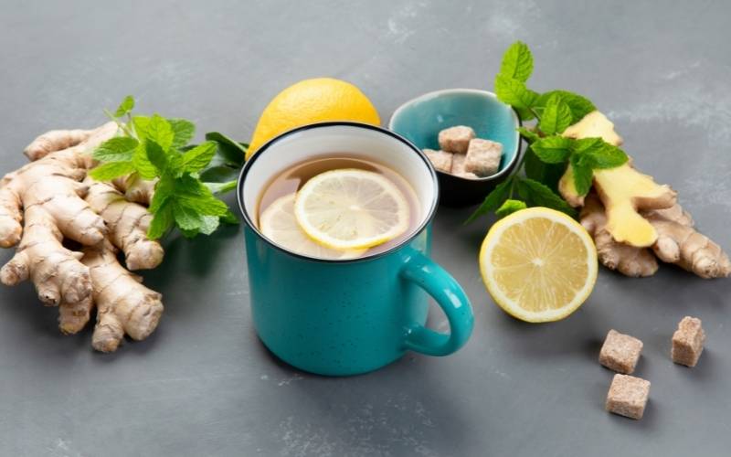 Trà gừng có nhiều lợi ích cho sức khỏe. (Ảnh: Sưu tầm Internet)