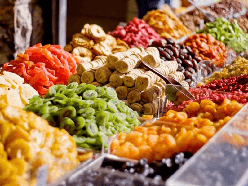 Hoa quả sấy khô. (Ảnh: Sưu tầm Internet)