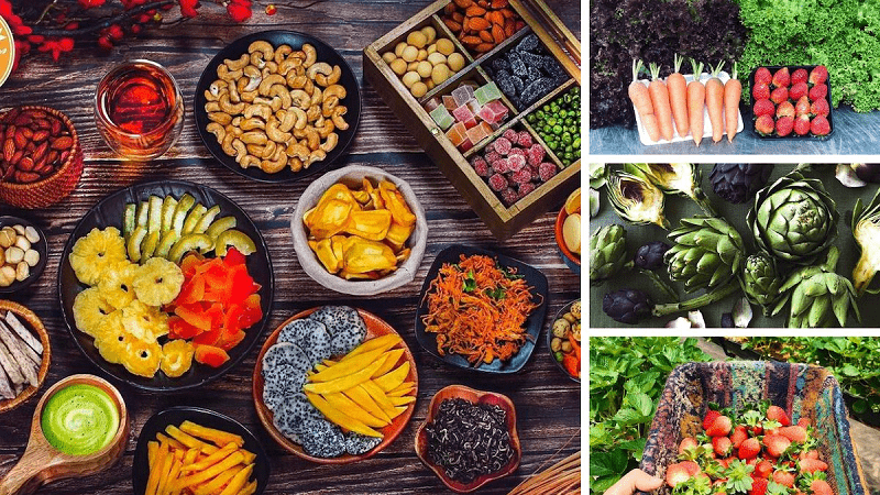 Đặc sản tại Đà Lạt. (Ảnh: Sưu tầm Internet)