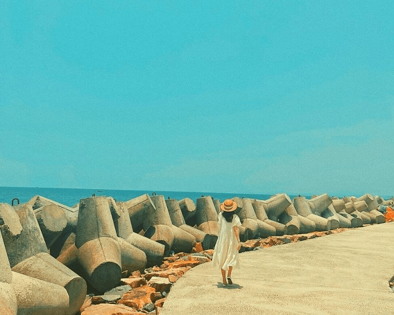 Bãi đá Ông Địa tại Phan Thiết. (Ảnh: Sưu tầm Internet)