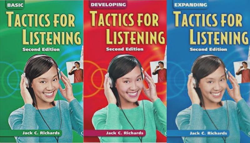 Tactics for listening - Basic - Sách luyện nghe cho người mới bắt đầu. (Ảnh: Internet)