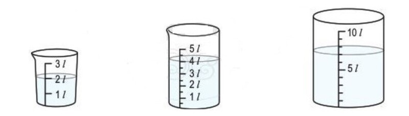 Bài tập về bình có bao nhiêu lít? (Nguồn ảnh: Sưu tầm internet)