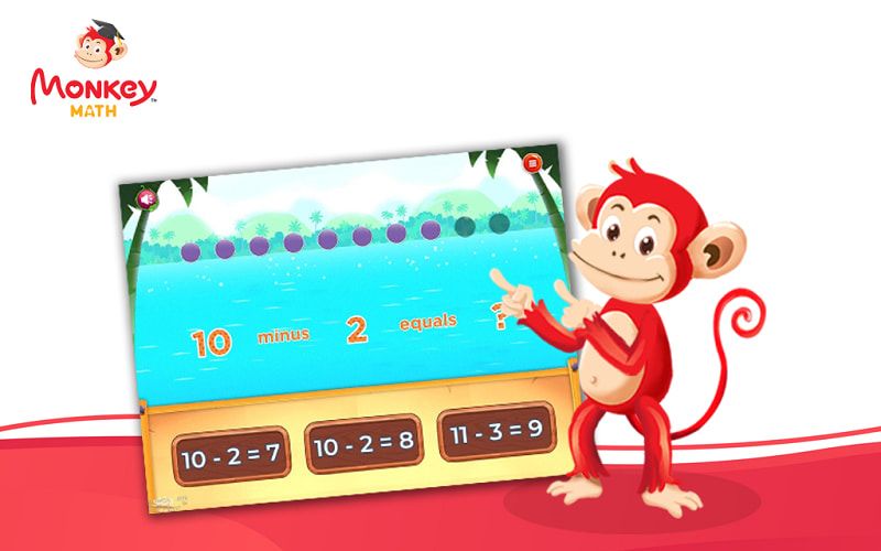 Monkey Math giúp trẻ học toán - tiếng Anh theo chương trình GDPT mới. (Ảnh: Monkey)