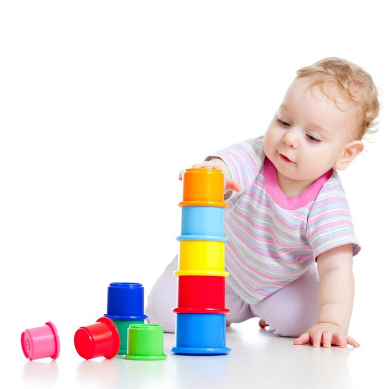 Hoạt động tư duy xếp ly ở trẻ mầm non (Nguồn ảnh: Sưu tầm internet)