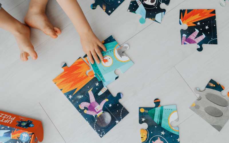 Trò chơi xếp hình quen thuộc. (Ảnh: Sưu tầm Internet))