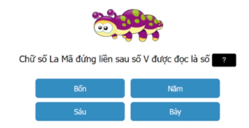 Bài tập số la mã dạng 4 (Nguồn ảnh: Sưu tầm internet)