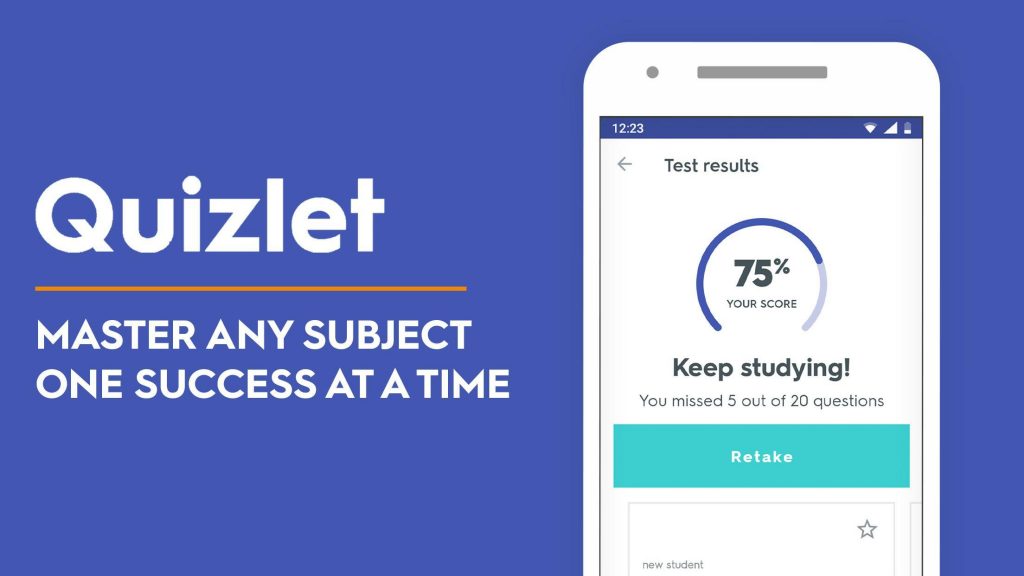 Quizlet là ứng dụng học từ vựng của nhiều ngôn ngữ khác nhau. (Ảnh: Sưu tầm Internet)