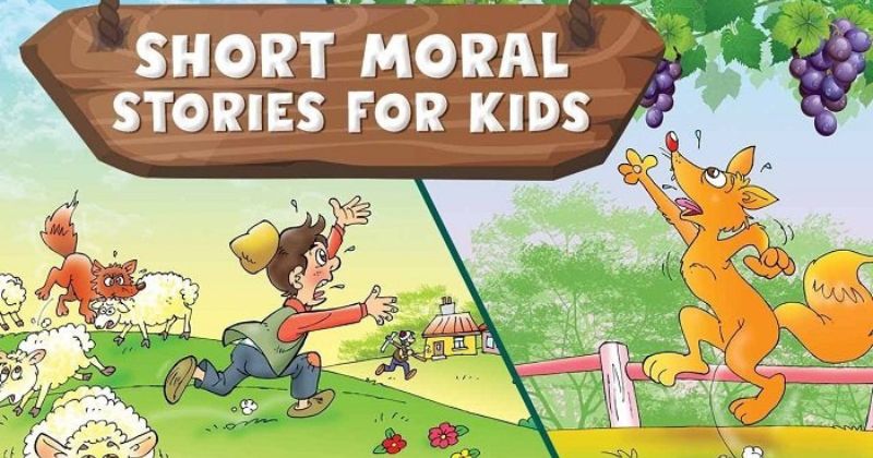 Dạy tiếng Anh qua truyện cho các bé. (Ảnh: Sưu tầm Internet)