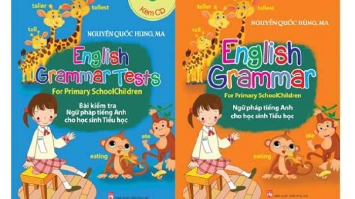 Cuốn sách Grammar for Children hướng dẫn cách sử dụng từ vựng (nguồn: internet)
