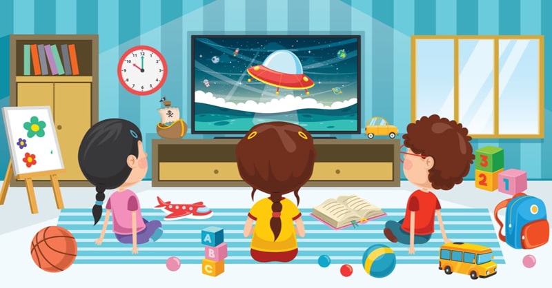 จำกัดเวลาการดูการ์ตูนเพื่อหลีกเลี่ยงผลกระทบต่อสุขภาพของเด็ก (ภาพ: สืบค้นจากอินเทอร์เน็ต)