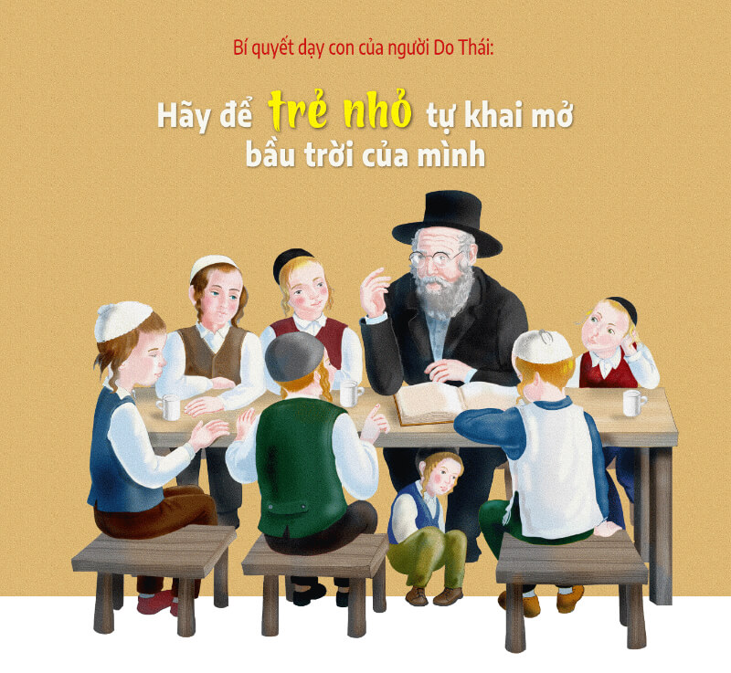 Người Do Thái rất chú trọng giáo dục con. (Ảnh: Sưu tầm Internet)