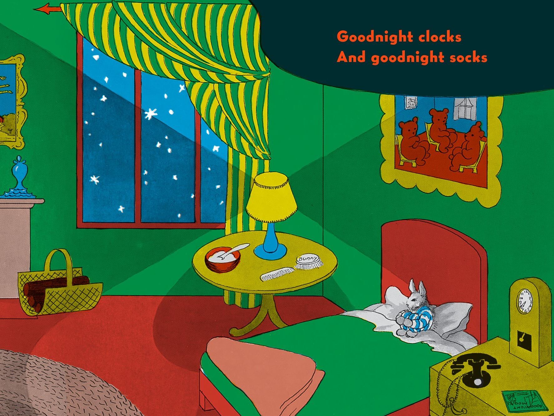“Goodnight Moon” by Margaret Wise Brown. (Ảnh: Sưu tầm Internet)