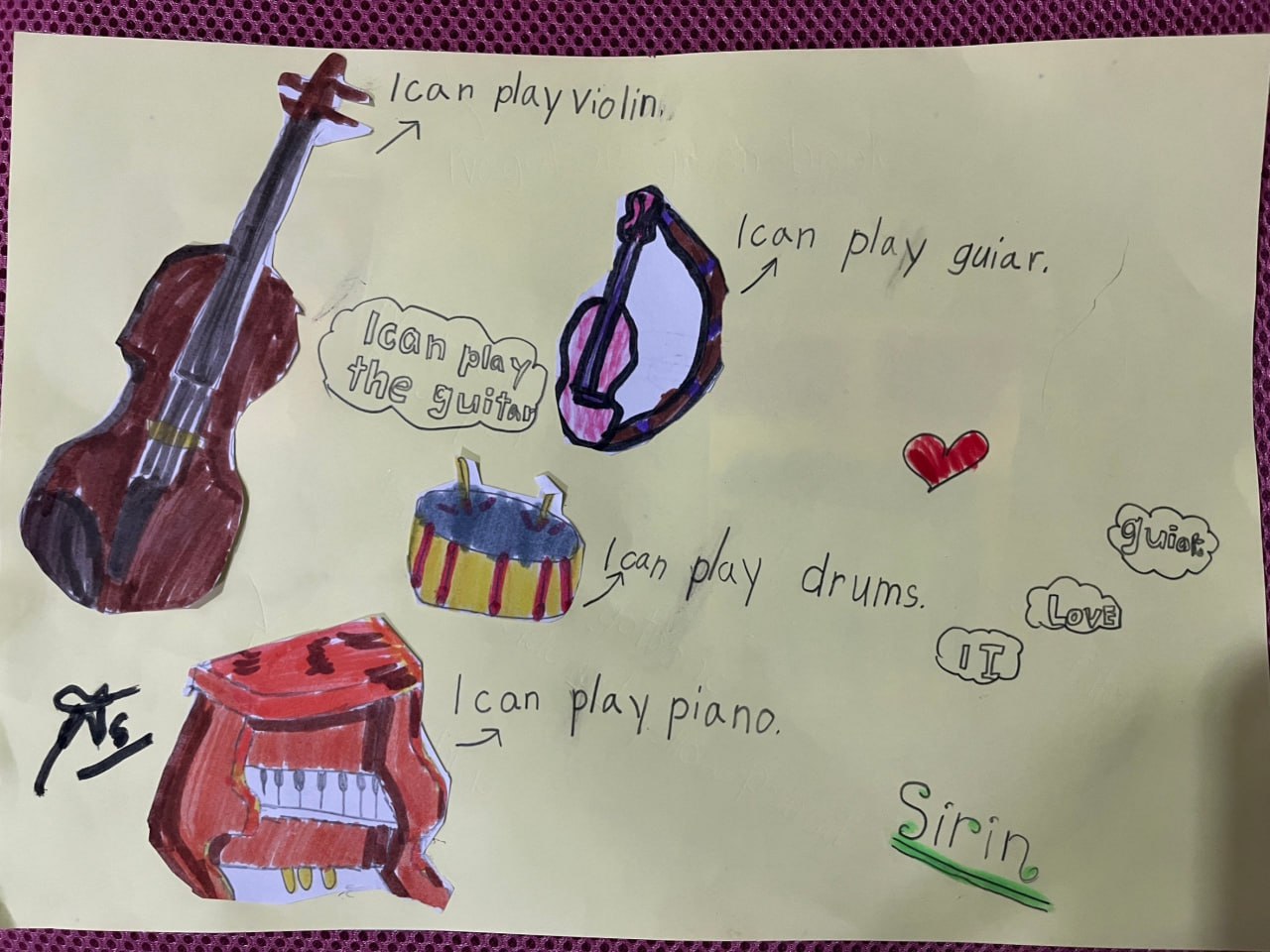 Sản phẩm của học viên trong dự án cá nhân của Monkey Tutoring