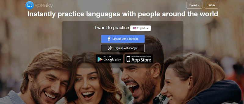 Speaky. (Ảnh: Chụp màn hình)