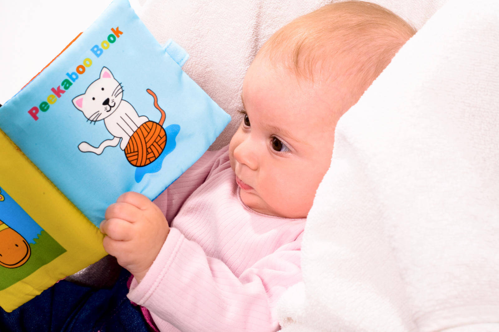 Phương pháp học thông qua sách, truyện tranh cho bé 1 tuổi. (Ảnh: Sưu tầm Internet)