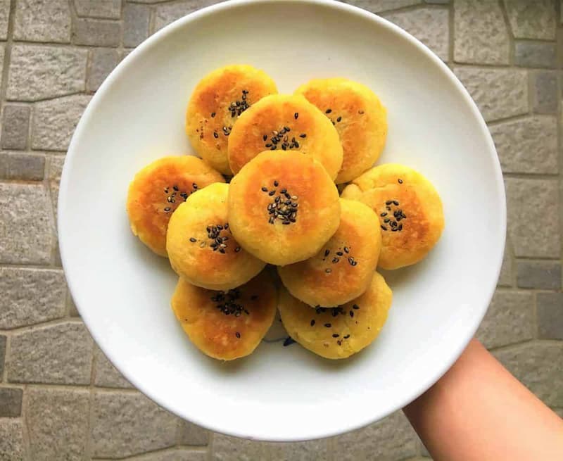 Bánh khoai thơm ngon cho bé. (Ảnh: sưu tầm internet)