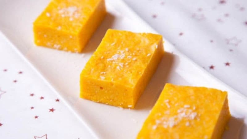 Bánh bí đỏ cho bé. (Ảnh: sưu tầm internet)