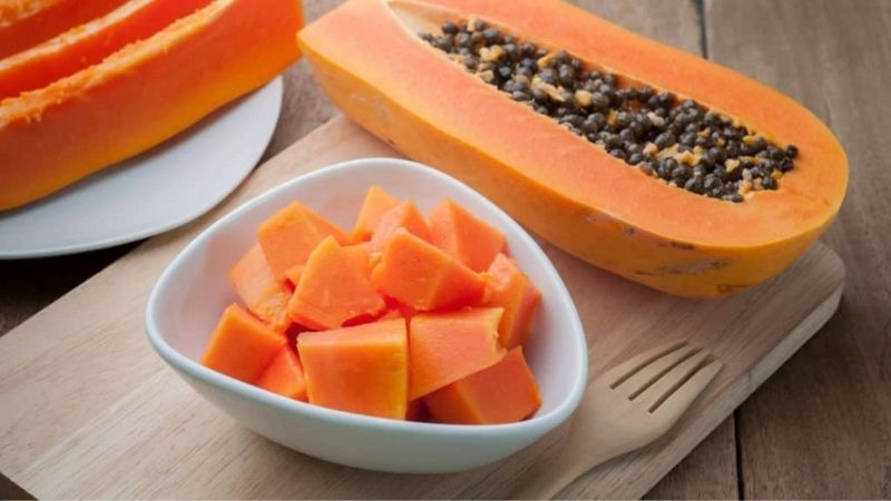 Thành phần dinh dưỡng của đu đủ. (Ảnh: Sưu tầm Internet)