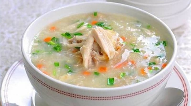 Cháo cải bó xôi. (Ảnh: sưu tầm internet)