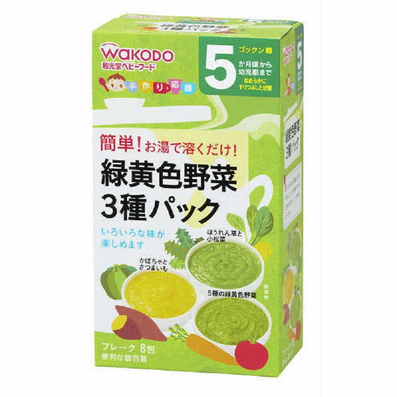 Bột ăn dặm mặn Wakodo. (Ảnh: Sưu tầm Internet)