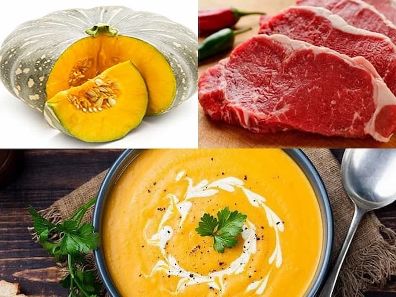 Nhiều món súp thịt bò hấp dẫn. (Ảnh: sưu tầm internet)