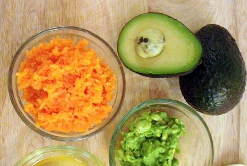 Món bơ cà rốt. (Ảnh: sưu tầm internet)