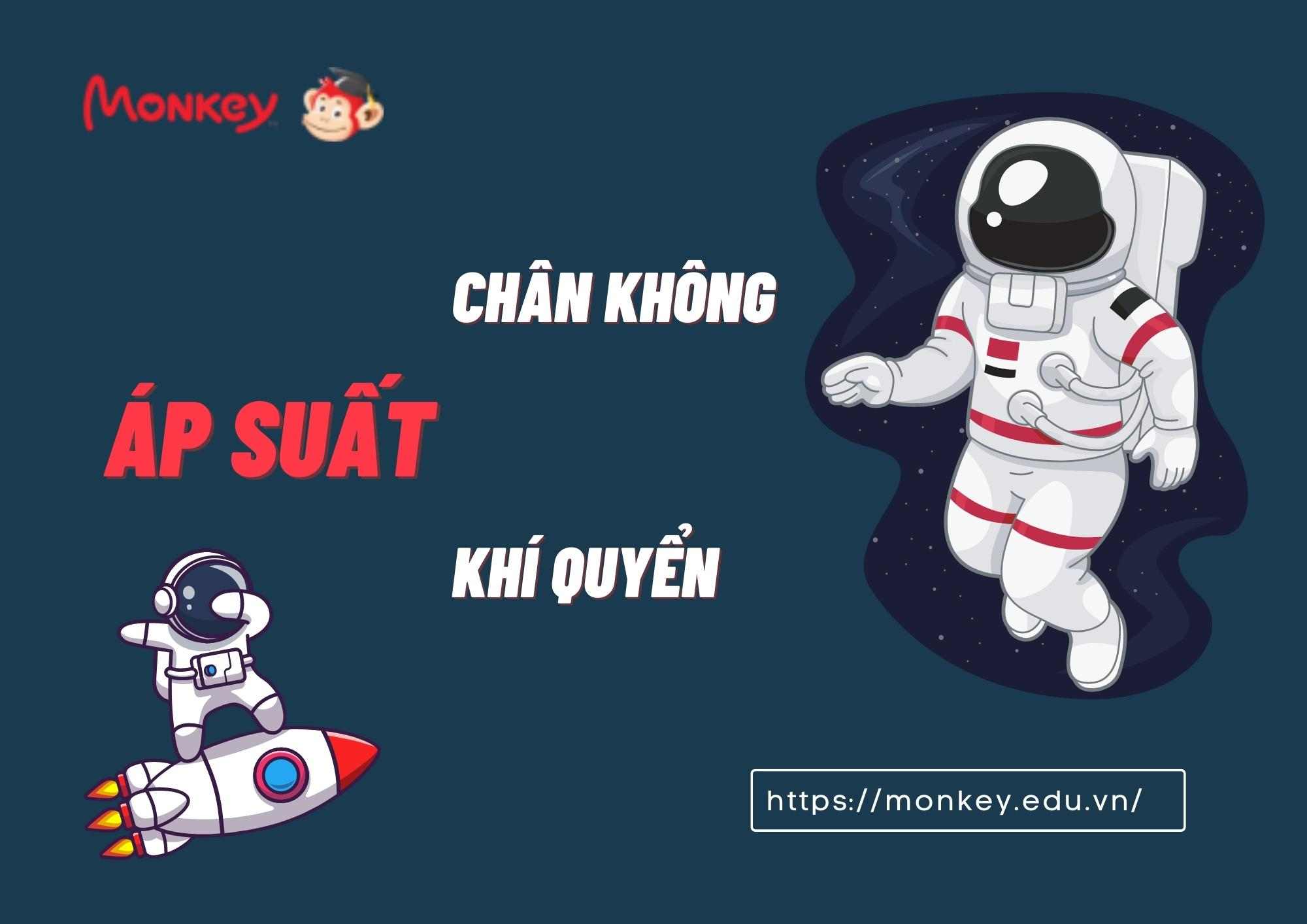 Phân biệt áp suất chân không và áp suất khí quyển. (Ảnh: Monkey)