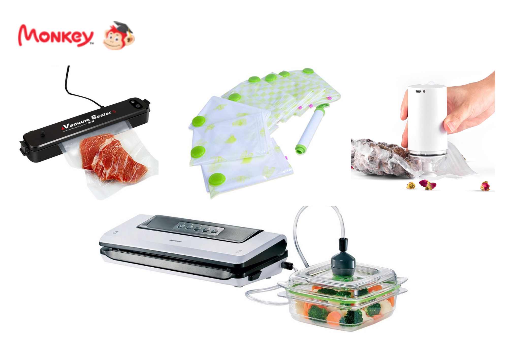 Một số máy hút chân không sử dụng trong nhà. (Ảnh: Monkey)