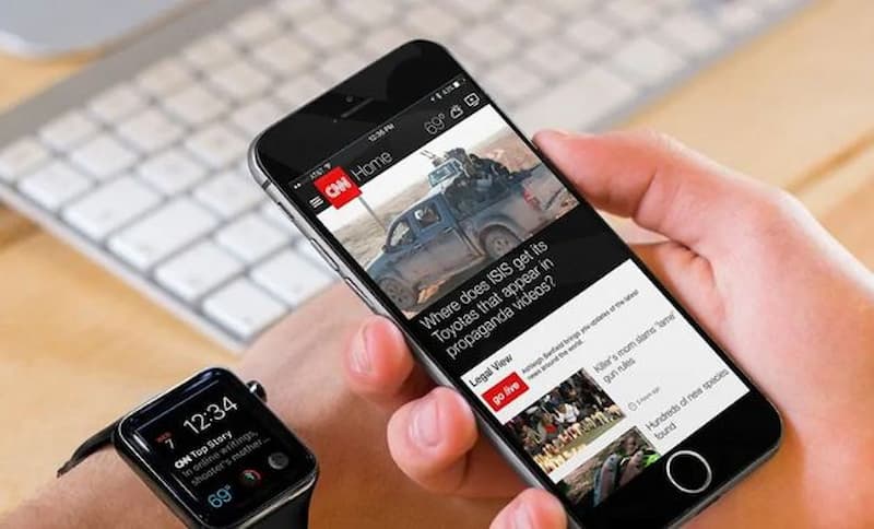 Các tính năng quan trọng của ứng dụng đọc báo tiếng Anh. (Ảnh: Internet)