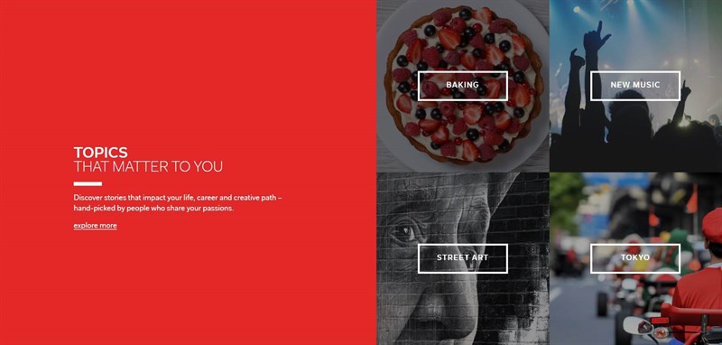 Flipboard cho phép “Like” và đề xuất chủ đề yêu thích. (Ảnh: Internet) 