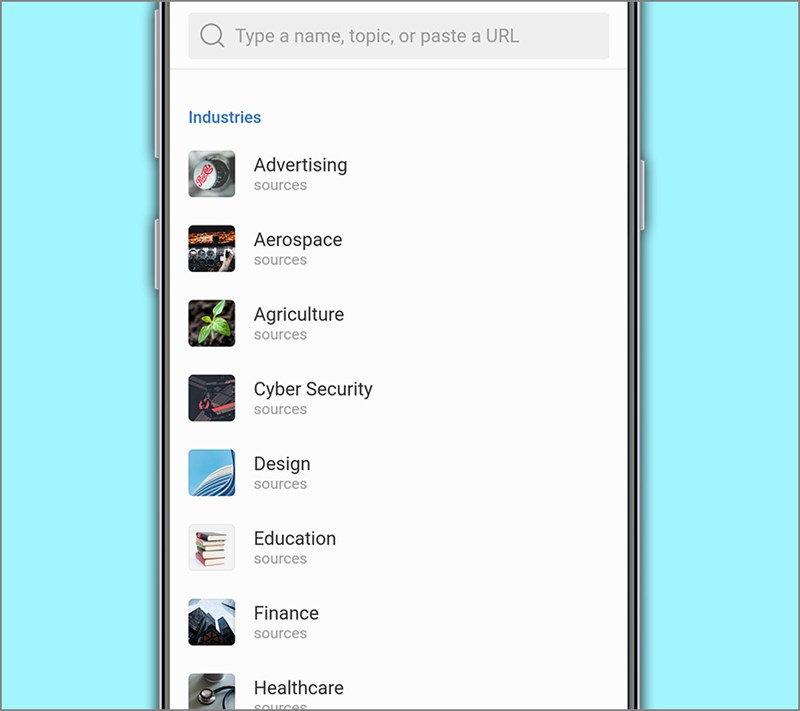 Tin tức được chia thành 41 chuyên mục dễ tìm kiếm. (Ảnh: Internet)