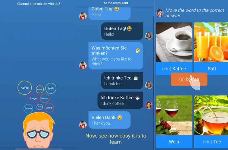 Mondly là một ứng dụng học ngôn ngữ phổ biến. (Ảnh: Sưu tầm Internet)