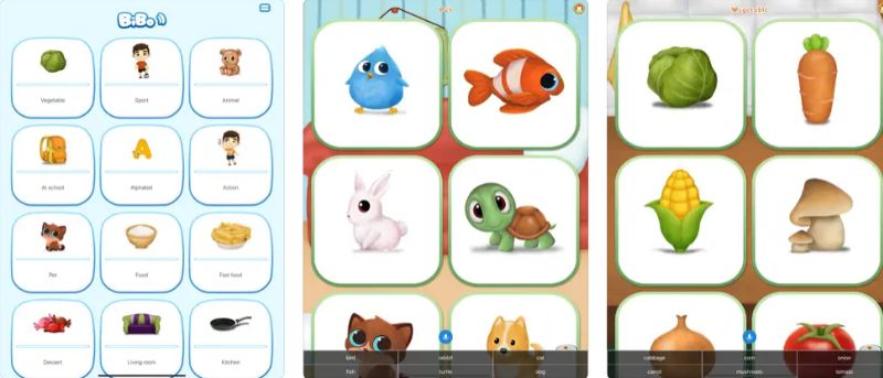 Ứng dụng Bibo Speak English. (Ảnh: Chụp màn hình App Store)