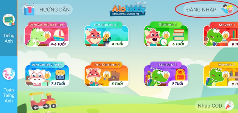 Học tiếng Anh cho trẻ Việt Nam cùng Alokiddy (Ảnh: Alokiddy)