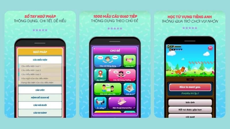 Một số điểm nổi bật về app học tiếng Anh Bucha. (Ảnh: Sưu tầm Internet)