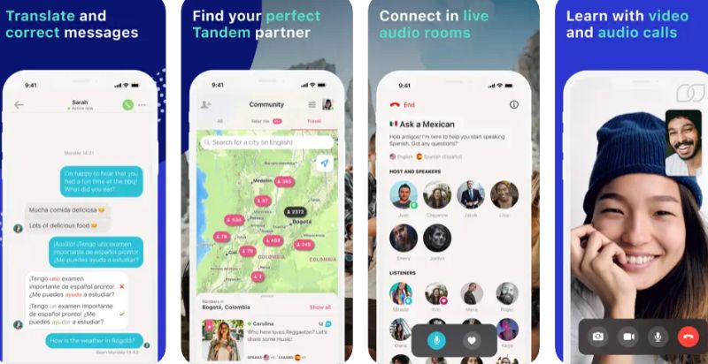 App Tandem. (Ảnh: Chụp màn hình).