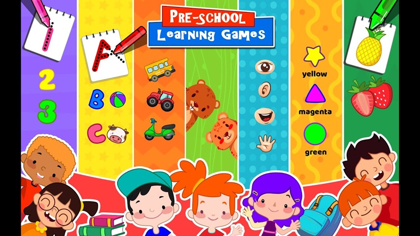 Học tiếng Anh thú vị qua trò chơi cùng Kids Preschool Learning Game (Ảnh: Kids Preschool Learning Game)