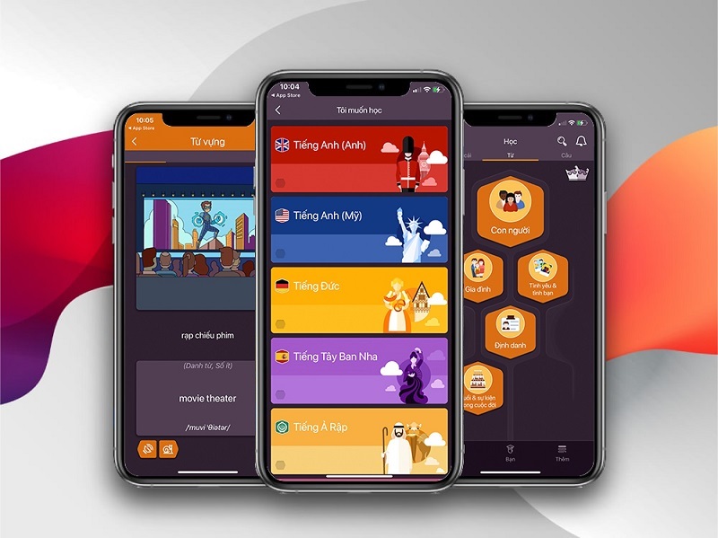 App học từ vựng tiếng Anh qua hình ảnh thú vị Fun Easy Learn. (Ảnh: Sưu tầm internet)