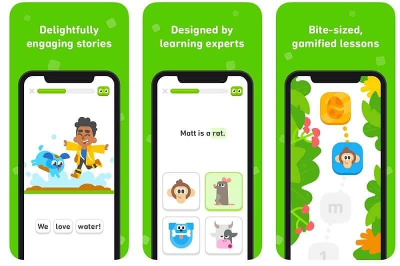 Khám phá thế giới từ vựng tiếng Anh qua hình ảnh cùng với app Duolingo. (Ảnh: Sưu tầm internet)