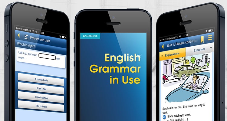 Ứng dụng học tiếng Anh uy tín English Gammar. (Ảnh: Sưu tầm internet)