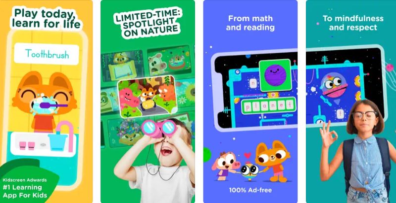 Ứng dụng Lingokids. (Ảnh: Chụp màn hình)